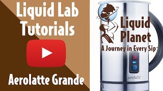 Liquid Lab  Aerolatte Grande Milk Frother [upl. by Gridley]