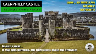 Caerphilly Castle  The Largest in Wales 2nd in Britain [upl. by Mazman]