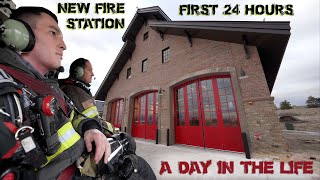 First 24 Hours in a New Fire Station  A Day in the Life [upl. by Bourque]