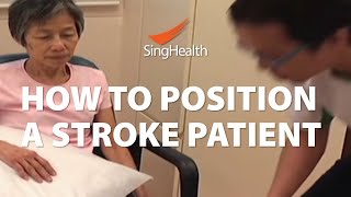 How To Position A Stroke Patient [upl. by Ahtamat]