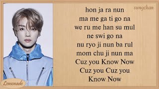 NCT U  Know Now Easy Lyrics [upl. by Abih907]