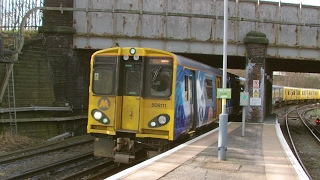 Half an Hour at 216  Birkenhead North Station 1022017  Class 507 508 terminus [upl. by Kisor]