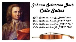 Johann Sebastian Bach  Cello suites in 432 Hz great for reading or studying [upl. by Eldin323]